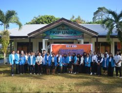 Semarak Hari Guru Nasional, BEM FKIP Unipa Lakukan Bakti Sosial dan Pengajaran
