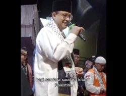 Pimpin Doa untuk Palestina Bersama Warga di Bukittinggi, Warganet: Cuma Pasangan AMIN yang Berani Begini
