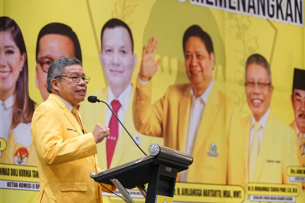Ketua DPD I Golkar Sulsel, Taufan Pawe (TP)