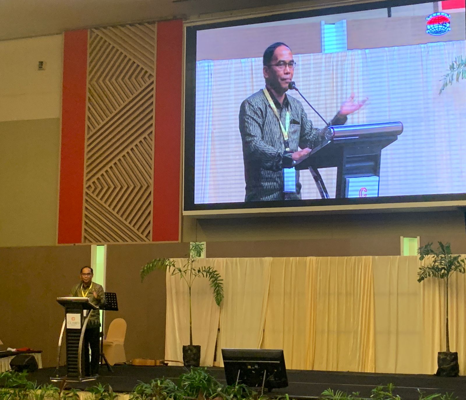 Ketua DPD GPEI Sulselbar, Arief R Pabettingi usai dilantik (Foto: Arya/Fajar)