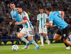 Bulan Madu Messi Cs Berakhir, Argentina Dipermalukan Uruguay di Kandang Sendiri