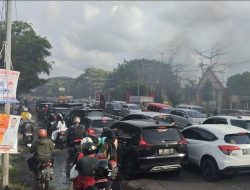 Hindari Jalan Ini di Makassar, Puluhan Mahasiswa Gelar Aksi Demonstrasi
