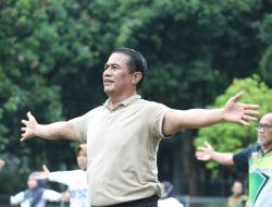 Ajak Pegawai Kementan Rutin Olahraga Pagi, Menteri Amran: Butuh Tenaga Ekstra Mengelola Sektor Pertanian