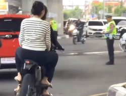 Viral di Makassar, 2 Perempuan Tanpa Helm Lolos saat Polisi Terlalu Asyik dengan Ponsel, Kasatlantas Angkat Suara
