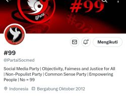 Dua Kali Pemilu Menangkan Jokowi, Partai Socmed Dukung Prabowo-Gibran di 2024
