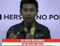 Viral Video Ketua BEM UGM Kritik Keras Jokowi: Meski Satu Alumni, Saya Merasa Jijiklah