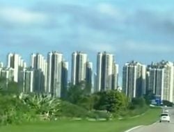 Minecraft Dunia Nyata, Forest City Malaysia Berubah Jadi Kota Hantu
