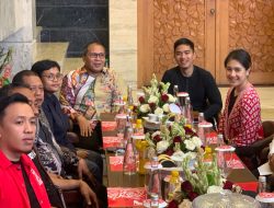 Potret Ketum PSI Kaesang Pangerap di Kediaman Wali Kota Makassar Danny Pomanto, Bahas Apa?