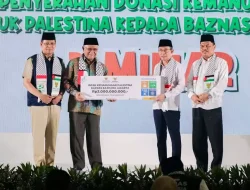 Bazis DKI Jakarta Serahkan Bantuan untuk Palestina Sebesar Rp3 Miliar