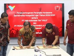 PT Vale Jadi Sponsor Baru PSM Makassar, Ingin Kembangkan Talenta Pesepakbola Terbaik Sulsel