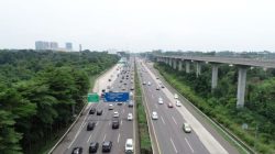 PT Jasa Marga Tbk mulai memberlakukan kembali rekayasa lalu lintas contraflow mulai KM 21 sampai dengan KM 11 ruas Tol Jagorawi arah Jakarta pada Senin (1/1/2024) sejak pukul 11.50 WIB. ANTARA/HO-Jasa Marga