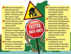 Pemkot Makassar Minta Warga Waspadai Lima Bencana Ini di Tengah Cuaca Ekstrem