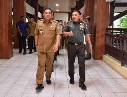 Sama-sama Putra Daerah, Pj Gubernur Bahtiar – Pangdam XIV Hasanuddin Mayjen TNI Bobby Rinal Makmun Perkuat Sinergitas