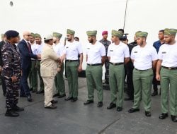Mahasiswa Palestina di Unhan Terharu Saksikan Prabowo Lepas Kapal RS Indonesia ke Mesir
