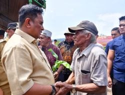 Dikunjungi Langsung Pj Gubernur Bahtiar, Petani di Lutim Terharu Terima Bantuan Bibit Pisang Cavendish