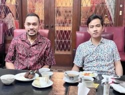 Sahroni Nasdem Pamer Foto Makan Berdua Gibran, Ini yang Dibahas