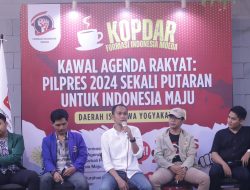 Ratusan Mahasiswa di Yogyakarta Ikuti Acara Kopdar Formasi Indonesia Moeda, Dukung Gagasan Pilpres Sekali Putaran