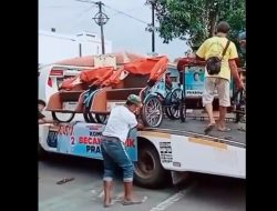 TKN Prabowo-Gibran Bagikan Becak ke Ratusan Orang Tanpa Kendala, PKS Bagi-bagi Jeruk Malah Ditegur Bawaslu