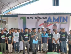 Ikrar Setia kepada Pancasila, Ratusan Relawan Siap Menangkan AMIN di Lutim