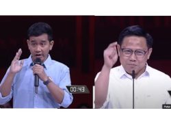 Gibran Serang Cak Imin: Enak Banget Gus Yah Jawabnya Sambil Baca Catatan