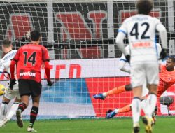 AC Milan Disingkirkan Atalanta di Coppa Italia, Lazio Kalahkan AS Roma untuk Lolos Semifinal