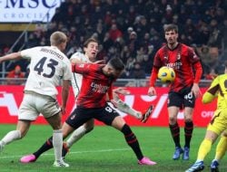AC Milan Kalahkan AS Roma di Serie A Italia, Aman di Tiga Besar