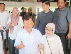 Usai Nyoblos di Kebayoran Baru, JK Bilang Begini