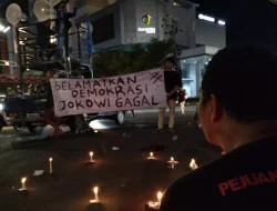 5 Hari Jelang Pilpres, Aktivis di Makassar Tuntut Presiden Jokowi Dimakzulkan