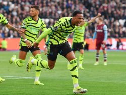 Arsenal Hajar West Ham Setengah Lusin Gol di Derbi London