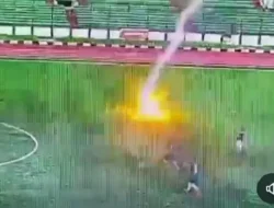 Tragis! Pesepakbola yang Sedang Berlaga Kehilangan Nyawa Usai Tersambar Petir