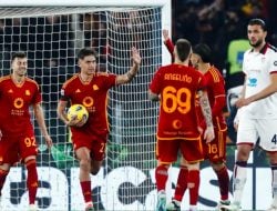 Bantai Cagliari, AS Roma Dekati 4 Besar dan Samai Rekor 95 Tahun Klub