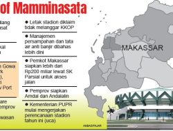 Bahu-membahu Bangun Stadion di Sudiang, Pemprov Siapkan Lahan, Pemkot Bangun Jalan
