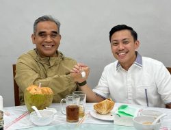 Fadel Tauphan Ansar Bertemu Ahmad Muzani, Bahas Pilwalkot Makassar? 