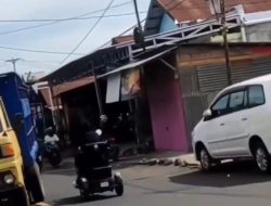 Viral Emak-Emak Berkendara Lawan Arah, Truk Sampai Minggir