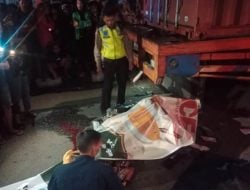 Santap Sahur Berganti Tragedi, Pemuda di Makassar Tewas Usai Tabrak Truk Kontainer