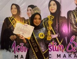 Lala Vitaloka, Juara 1 Pemilihan Icon Muslim dan Muslimah GTC Makassar 2024