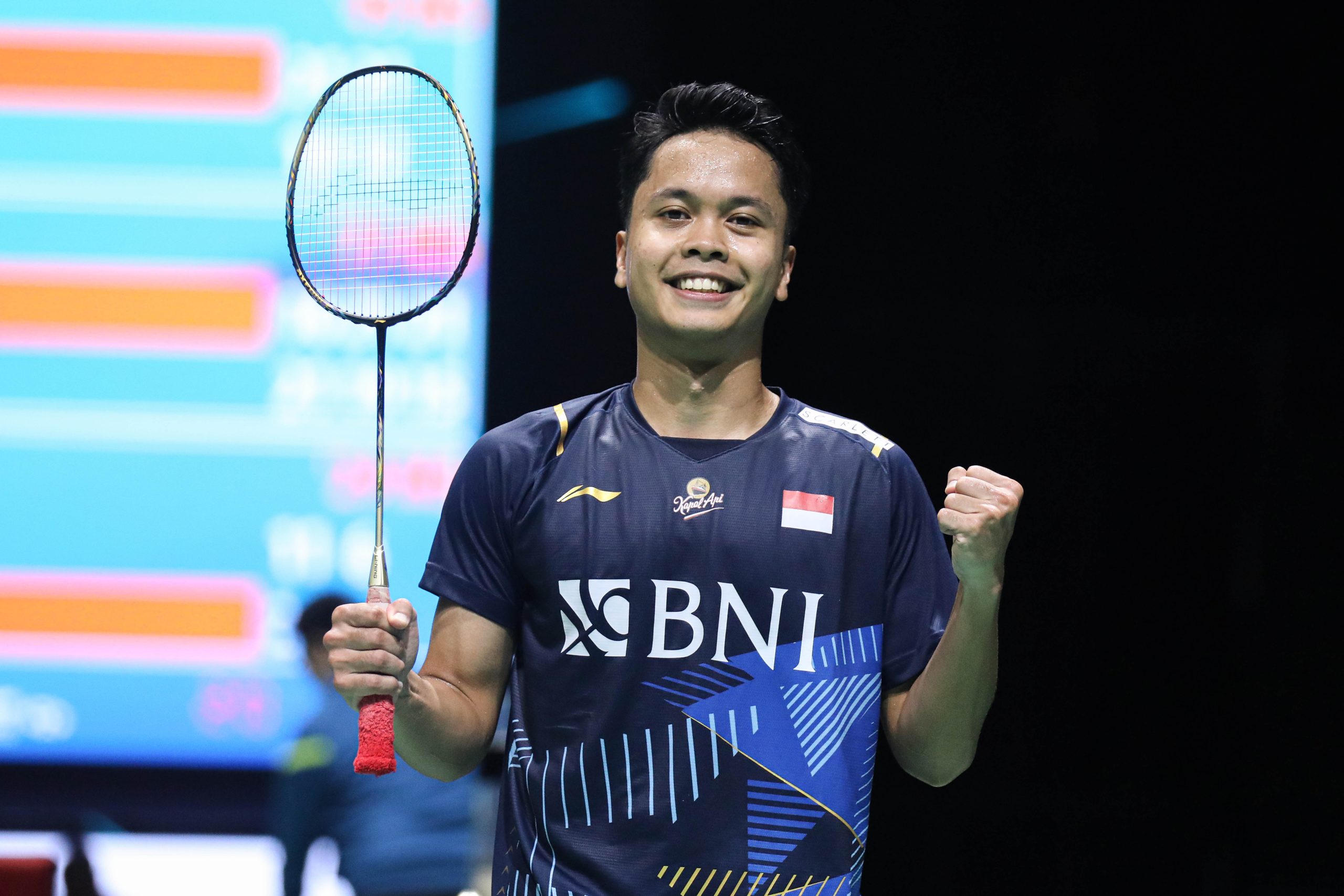 Pebulutangkis Tunggal Putra Indonesia, Anthony Sinisuka Ginting. Foto: PBSI