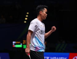 Demi Menembus Perempat Final All England, Ginting Lalui Laga Ketat