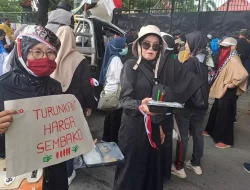 Protes Harga Sembako Mencekik: Kalau Emak-emak Sudah Turun Demo, Berarti Negara Sedang Tidak Baik-baik Saja.