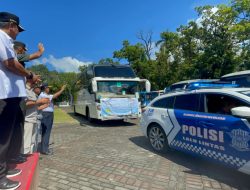 500 Peserta Mudik Gratis Pemprov Dilepas dan Dapat Bantuan Paket Sembako, Pj Gubernur Bahtiar: Sulsel Berbagi Bahagia 