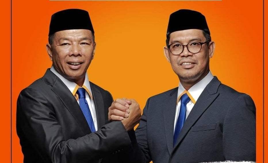 Bupati Bulukumba, Muchtar Ali Yusuf (Andi Utta) dan Wakil Bupati HA Edy Manaf