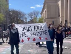 Aksi Demo Pro-Palestina dari Mahasiswa Universitas Columbia Tampar Parlemen Amerika, Begini Pandangan Analis Geopolitik