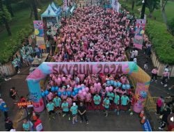 Rekor Baru, SMA Labschool Kebayoran Laporkan Sukses Skyrun 2024 ke KSP Moeldoko