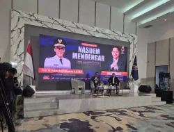 Usai Umumkan Paket Sudirman-Fatma di Pilgub Sulsel, NasDem Hadirkan Pj Gubernur di Kantornya