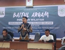 Jelang Pelantikan, Pemuda Muhammadiyah Sulsel Gelar Baitul Arqam Pimpinan