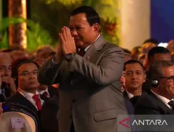 Jokowi Perkenalkan Prabowo Presiden RI Terpilih di World Water Forum