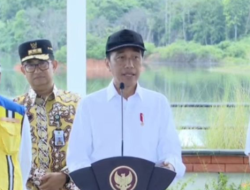 Jokowi Resmikan Bendungan Sepaku Semoi di Kalimantan Timur, Sumber Air Baku IKN