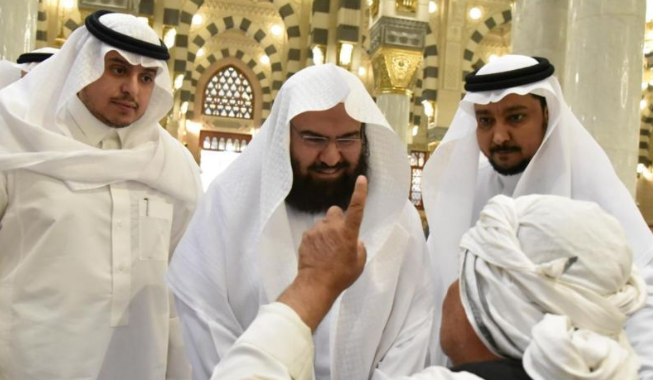 Ketua Urusan Keagamaan di Masjidil Haram dan Masjid Nabawi Syaikh Dr Abdurrahman as-Sudais. ANTARA/HO-Dokumentasi Pribadi