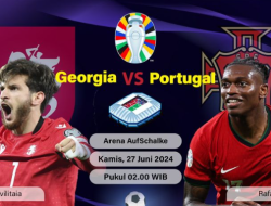 Georgia Raih Kemenangan Pertama di Euro 2024, Taklukkan Portugal 2-0