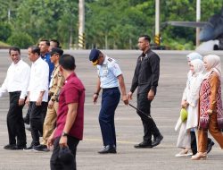 Tiba di Makassar, Jokowi Dijemput Mentan Amran, Pj Gubernur Zudan hingga Danny Pomanto